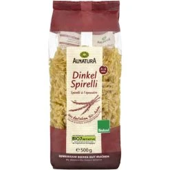 Alnatura Bio Dinkel Spirelli 500G