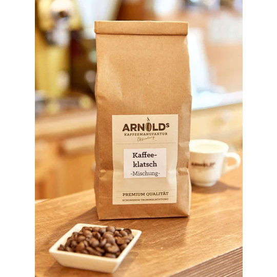 Arnolds Kaffeemanufaktur Kaffeeklatsch Mischung 1KG 1 Arnolds Kaffeemanufaktur Kaffeeklatsch Mischung 1KG