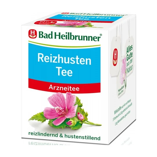 Bad Heilbrunner Reizhusten Tee 8ST 14,4G 1 Bad Heilbrunner Reizhusten Tee 8ST 14,4G