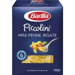 Barilla Nudeln Piccolini Mini Penne Rigate 500G