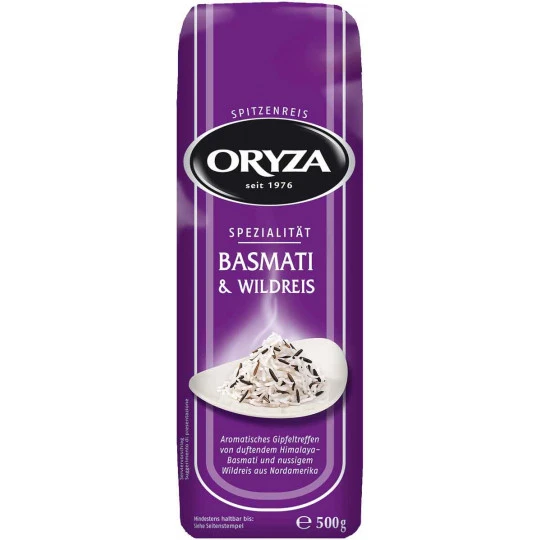 Oryza Basmati & Wildreis Lose 500G 1 Oryza Basmati & Wildreis Lose 500G