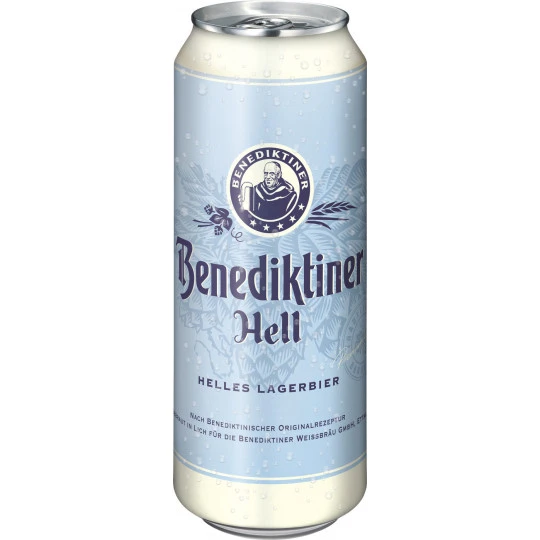 Benediktiner Hell 0,5L 1 Benediktiner Hell 0,5L