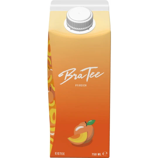 BraTee Pfirsich 0,75L 1 BraTee Pfirsich 0,75L