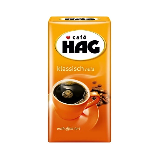 Café Hag Klassich Mild Entkoffeiniert 500G 1 Café Hag Klassich Mild Entkoffeiniert 500G