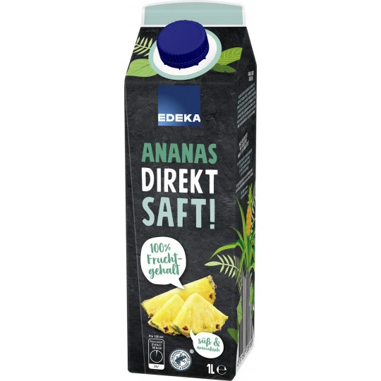 EDEKA Ananas Direktsaft 1L 1 EDEKA Ananas Direktsaft 1L