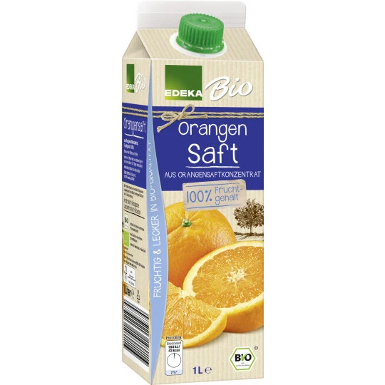 EDEKA Bio Orangen Saft 1L 1 EDEKA Bio Orangen Saft 1L