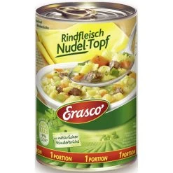 Erasco 1 Portion Rindfleisch Nudel-Topf 400G