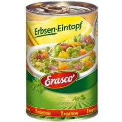 Erasco 1 Portion Erbsen-Eintopf 400G