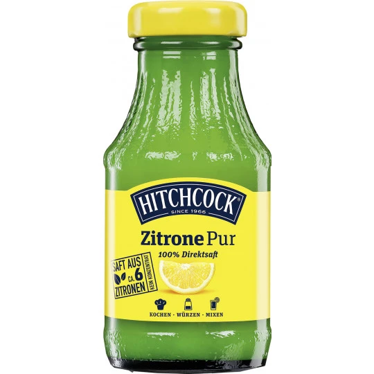 Hitchcock Zitrone Pur 200ML 1 Hitchcock Zitrone Pur 200ML