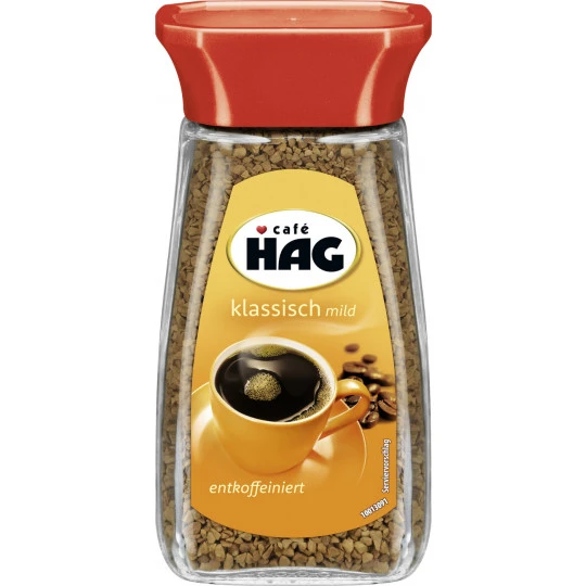 Café HAG Klassisch Mild Entkoffeiniert 100G 1 Café HAG Klassisch Mild Entkoffeiniert 100G