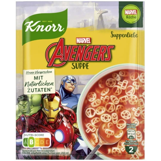 Knorr Suppenliebe Avengers 41G 1 Knorr Suppenliebe Avengers 41G