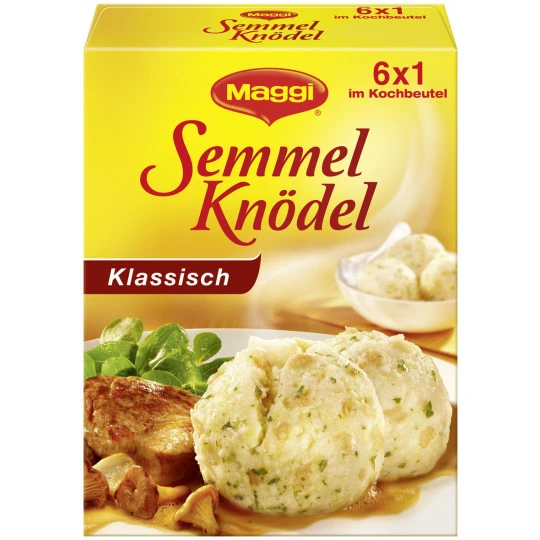 Maggi Semmel Knödel 6er Im Kochbeutel 200G 1 Maggi Semmel Knödel 6er Im Kochbeutel 200G
