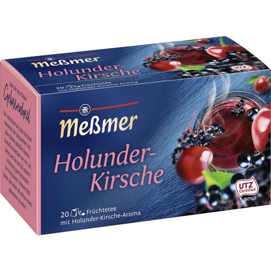 Meßmer Tee Holunder-Kirsche 20ST 55G 1 Meßmer Tee Holunder-Kirsche 20ST 55G