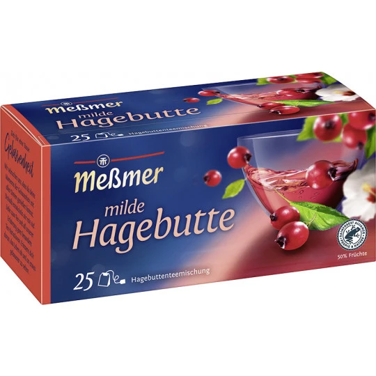Meßmer Tee Milde Hagebuttenmischung 25ST 75G 1 Meßmer Tee Milde Hagebuttenmischung 25ST 75G