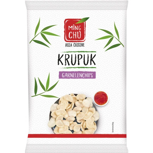 Ming Chu Krupuk Garnelenchips 100G 1 Ming Chu Krupuk Garnelenchips 100G