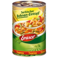 Erasco 1 Portion Serbischer Bohnen-Eintopf 400G