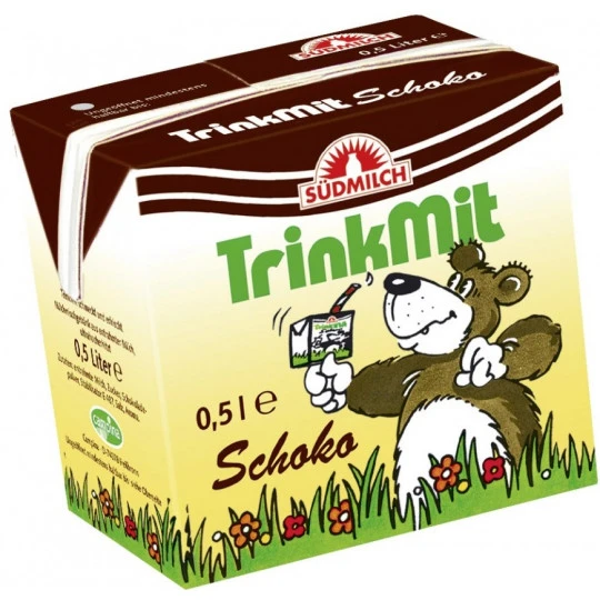 Südmilch Trinkmit Schoko-Trunk 0,5L 1 Südmilch Trinkmit Schoko-Trunk 0,5L