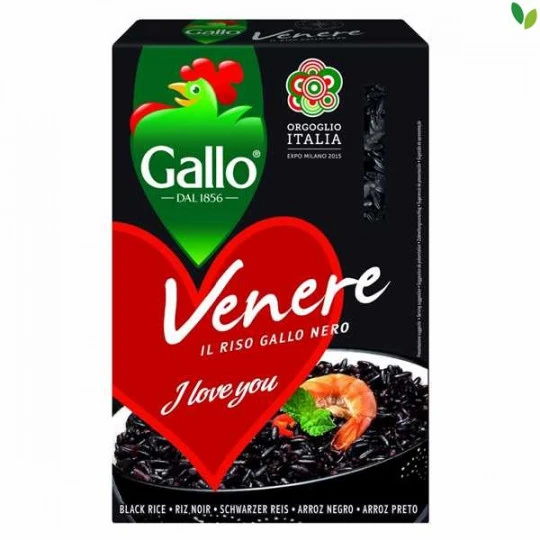 Gallo Venere Schwarzer Vollkornreis 500G 1 Gallo Venere Schwarzer Vollkornreis 500G